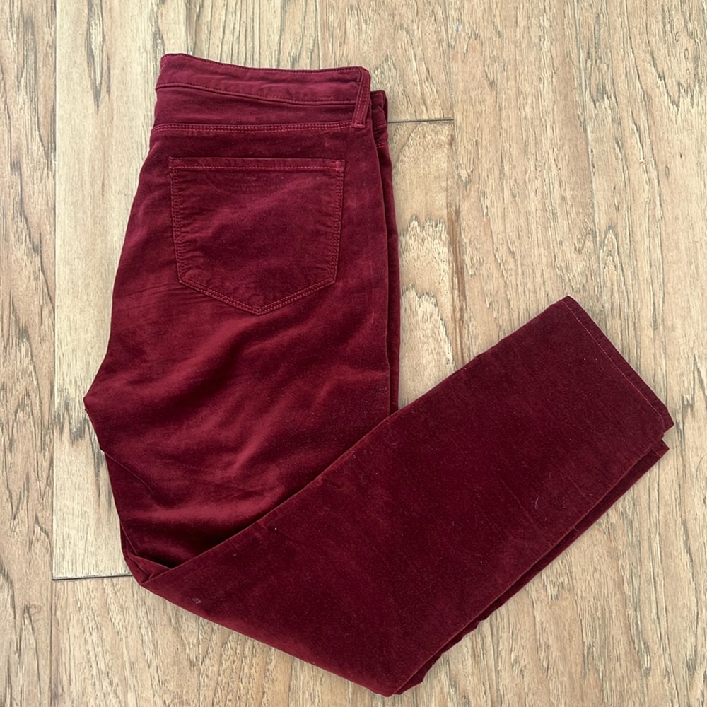 L'agence velvet cropped pant